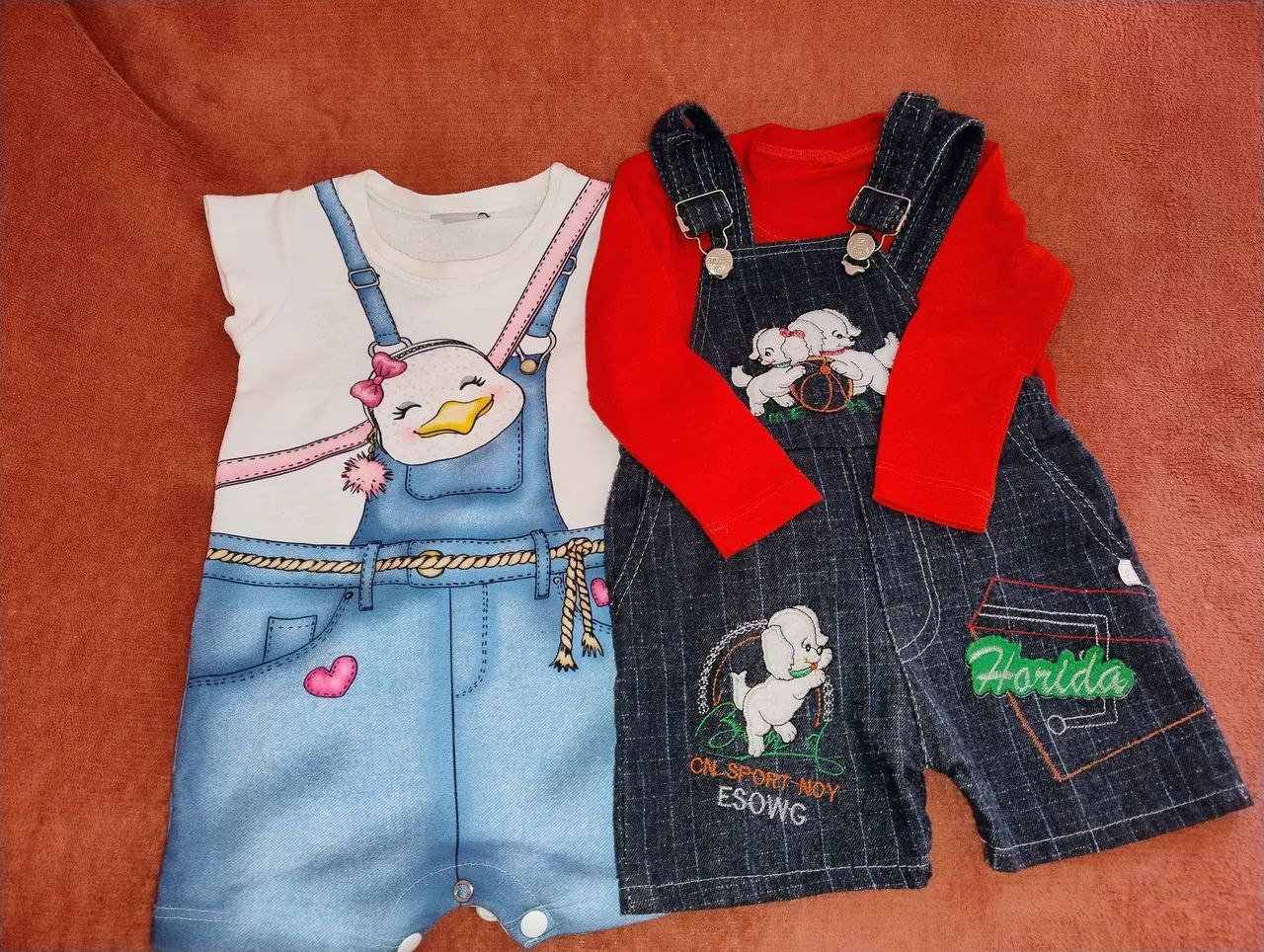 Lote roupas bebê menina M e G - Foto 3