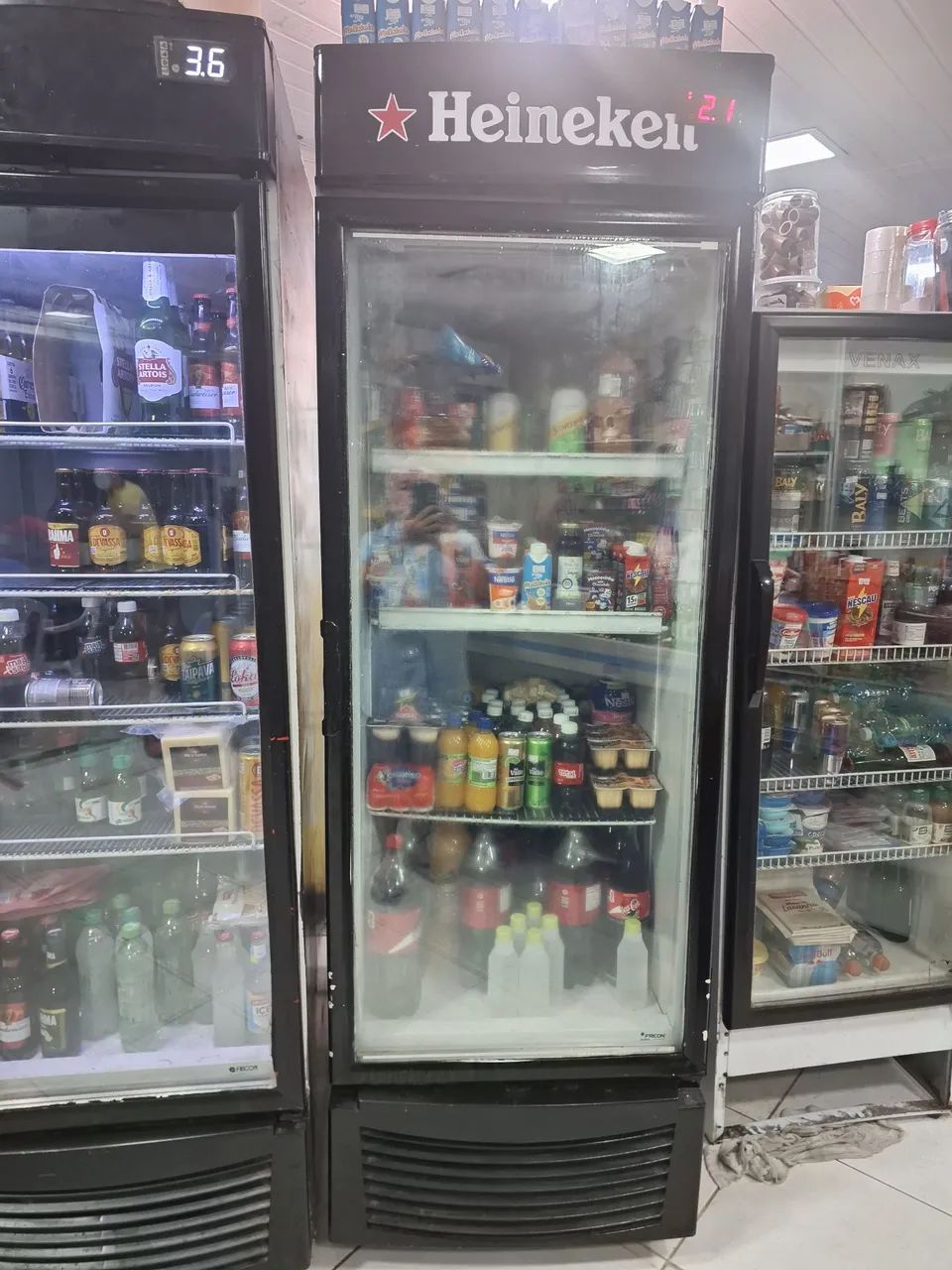 Freezer expositor cervejeiro 