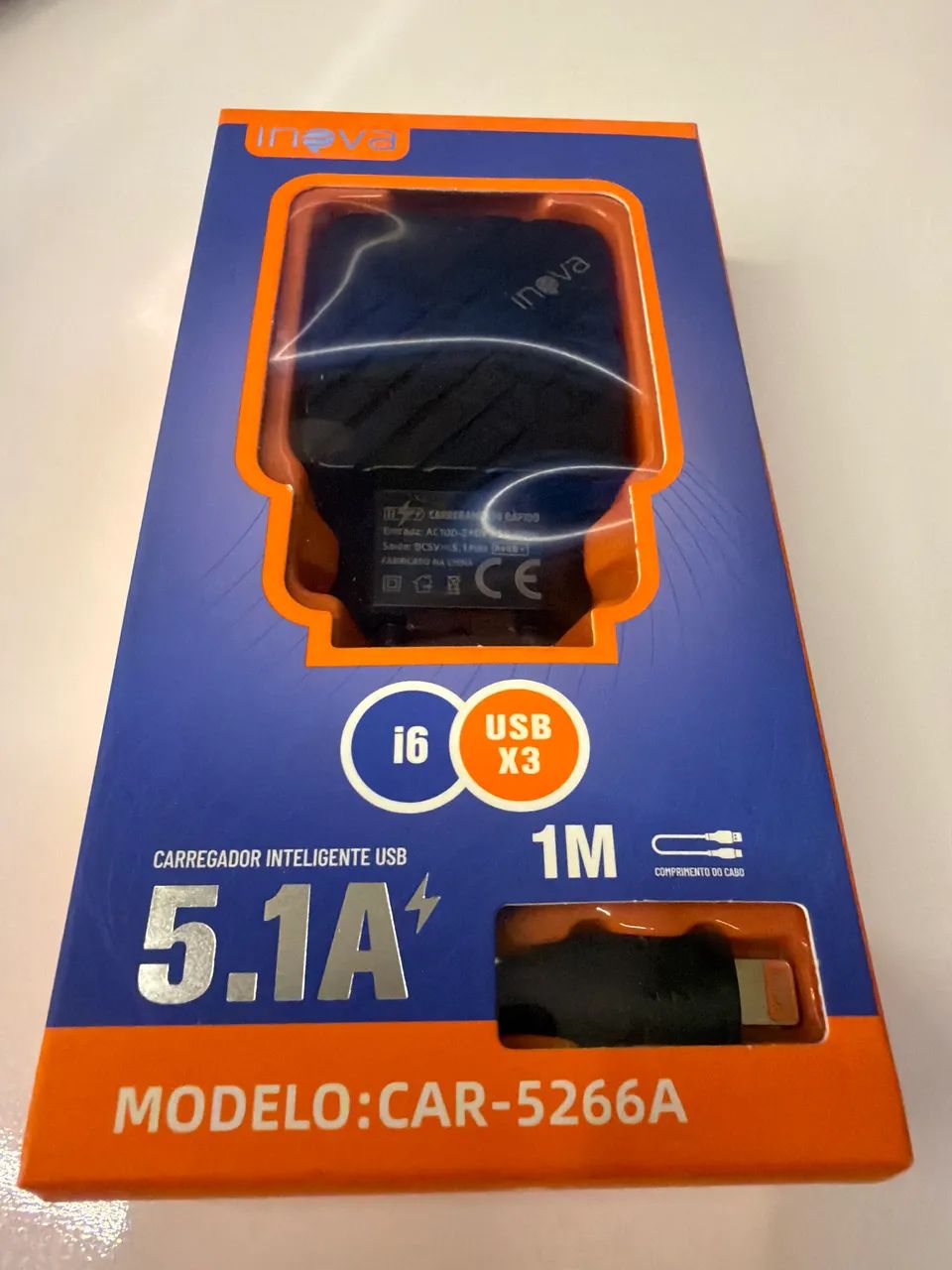 Carregador tipo iPhone