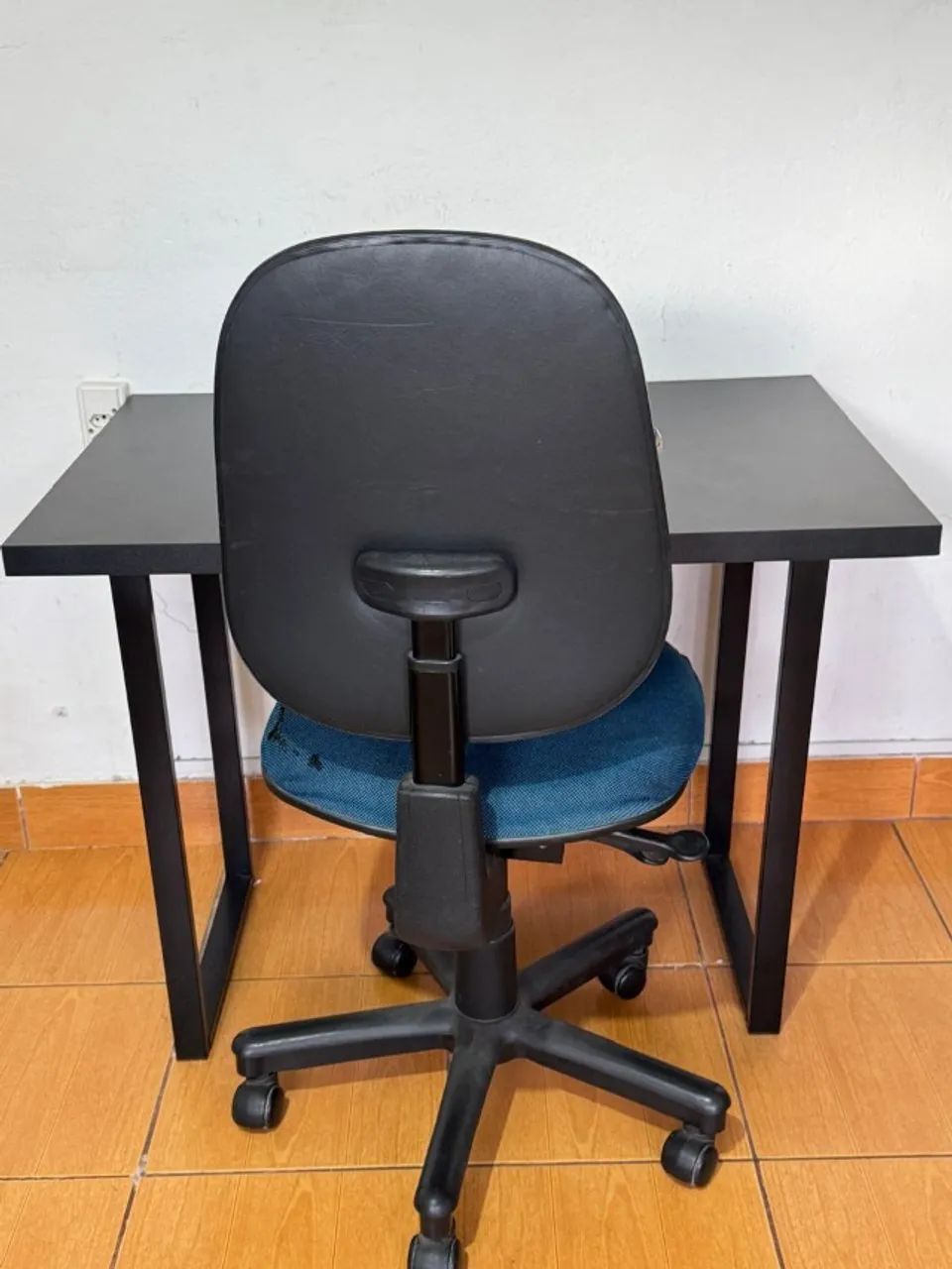 kit 3 Mesas de MDF com Metalon Preta - Foto 3