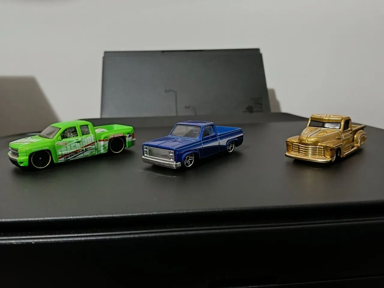 Pack Hotwheels 3 caminhonetes 
