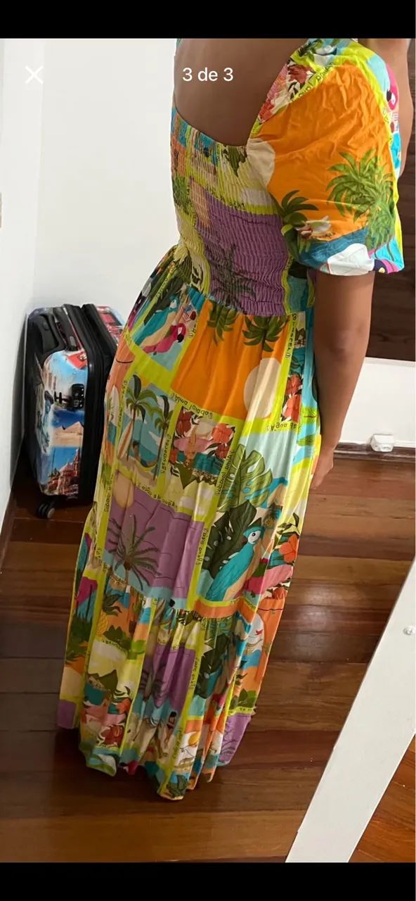 Vestido estampado  - Foto 2