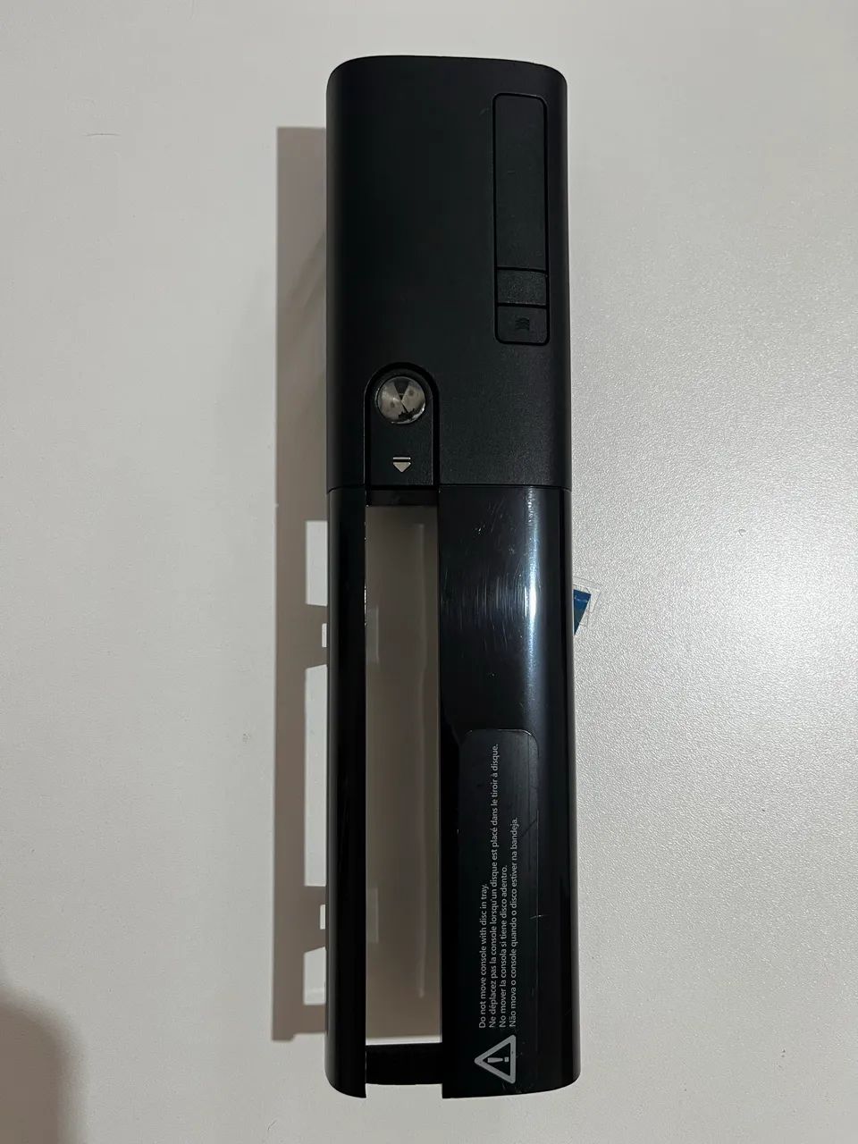 Faceplate/Painel frontal Xbox 360 Super Slim com placa e cabo flat