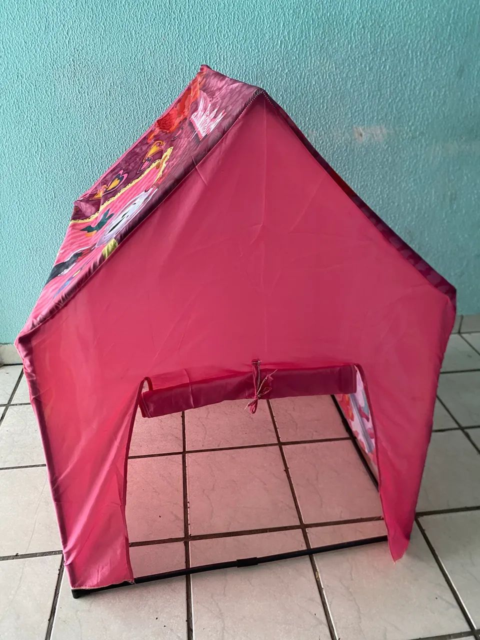 Barraca infantil plástico da Lilica usada  - Foto 2