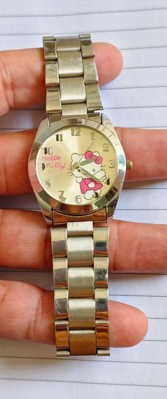 Relógio hello Kitty quartz 