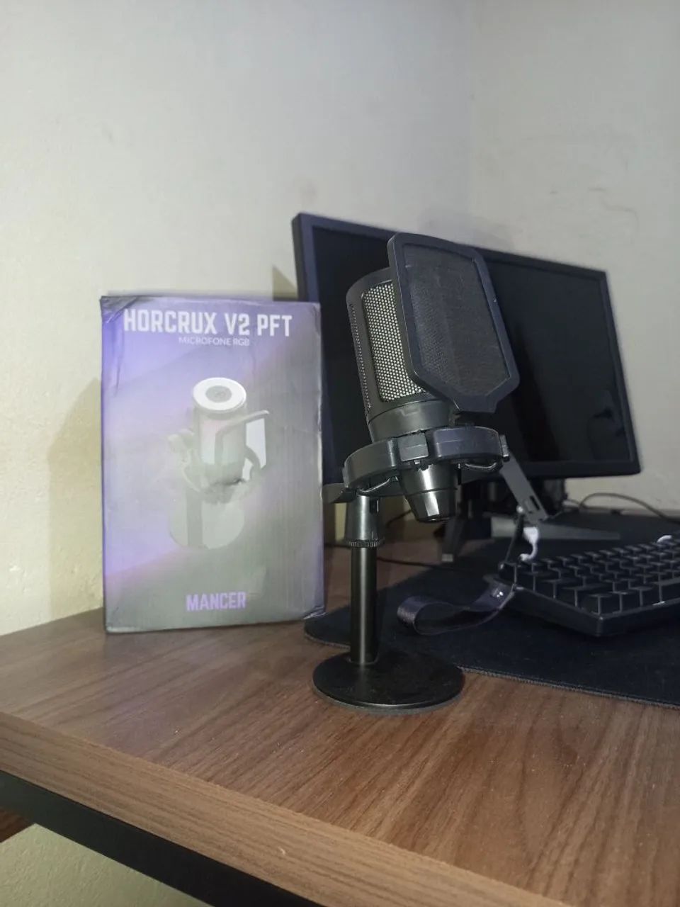 Microfone horcrux V2 PFT ( RGB )