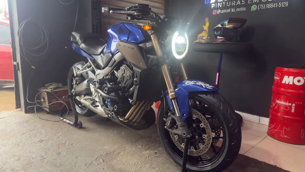 Cb650r extremamente conservada  - Foto 5