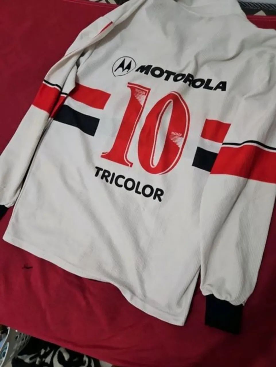 camisa são paulo motorola 1999 m - Foto 2