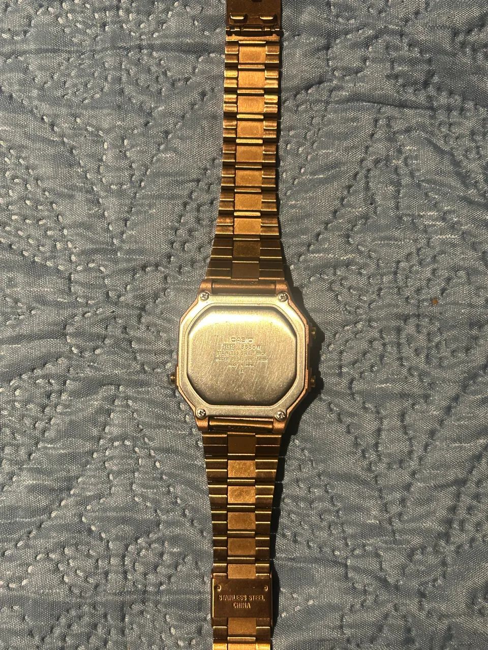 Relógio casio 650w rose gold - Foto 3