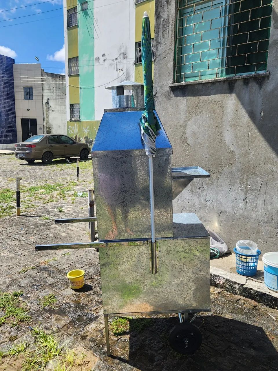 Carrinho De Espetinho / Churrasco - Foto 4