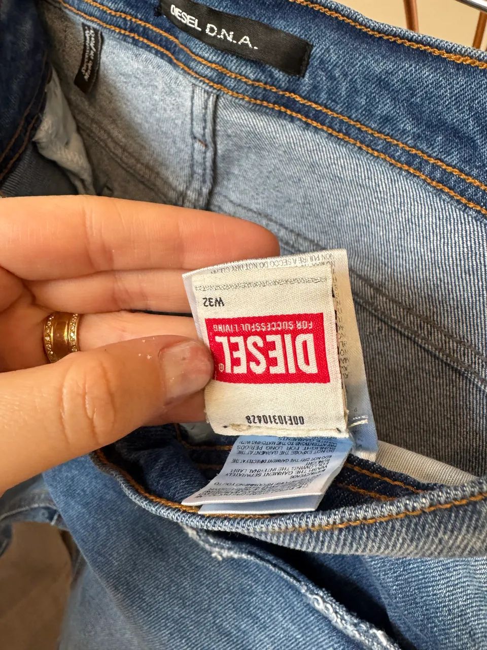 Calça jeans diesel dna linda 42 - Foto 5