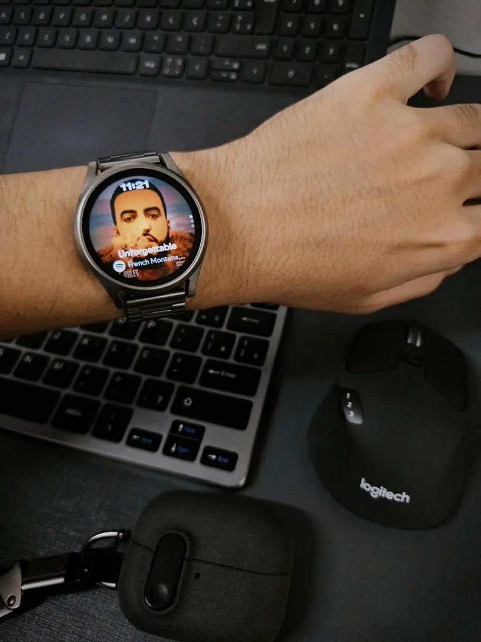 Galaxy Watch 7 44mm Bluetooth + acessórios 