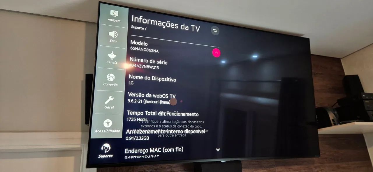 Smart tv LG 65 nanocell - Foto 4