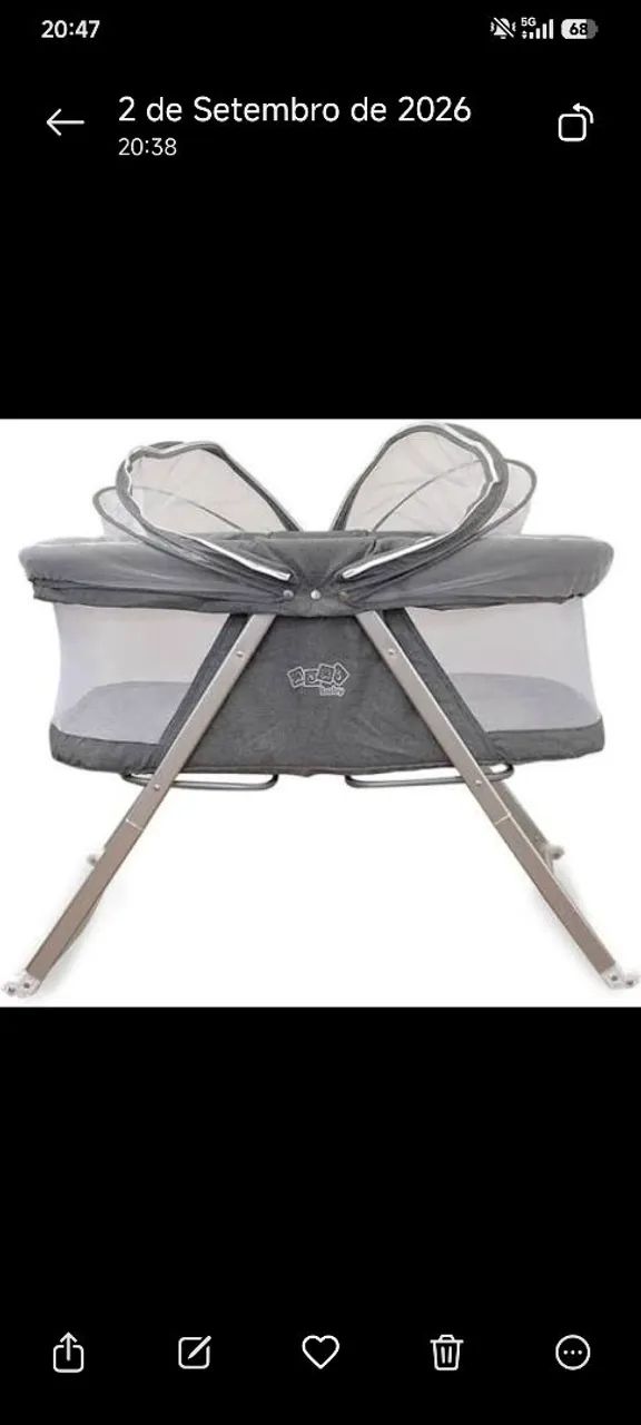 Mini berço maxi baby