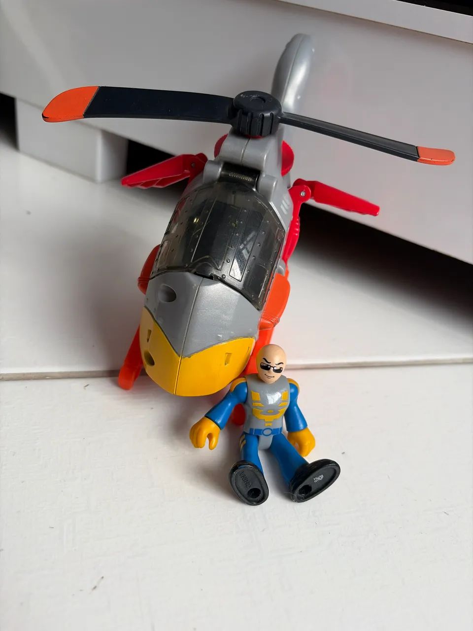 Helicóptero imaginext com boneco  - Foto 2
