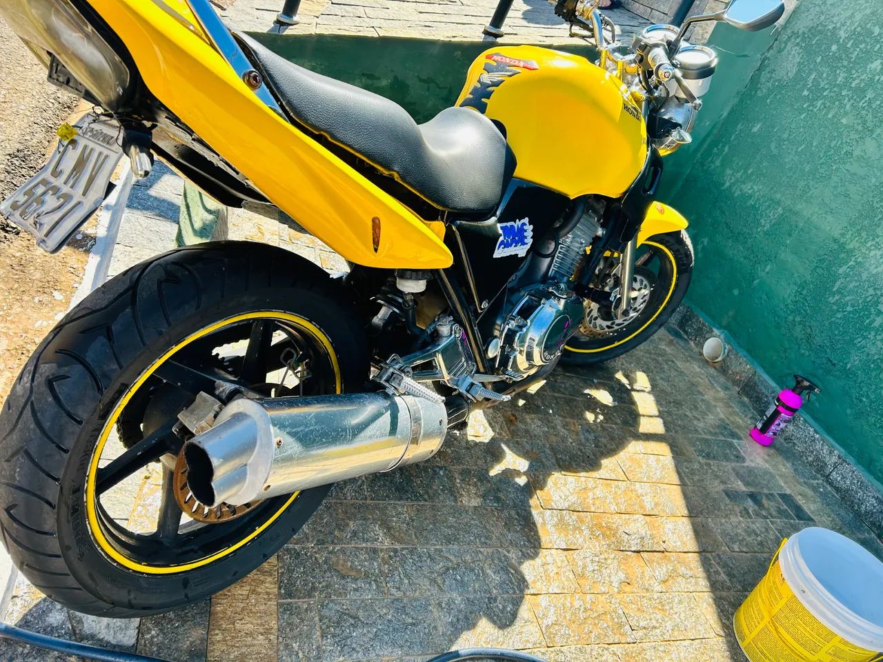 Cb 500 1999 carburada 