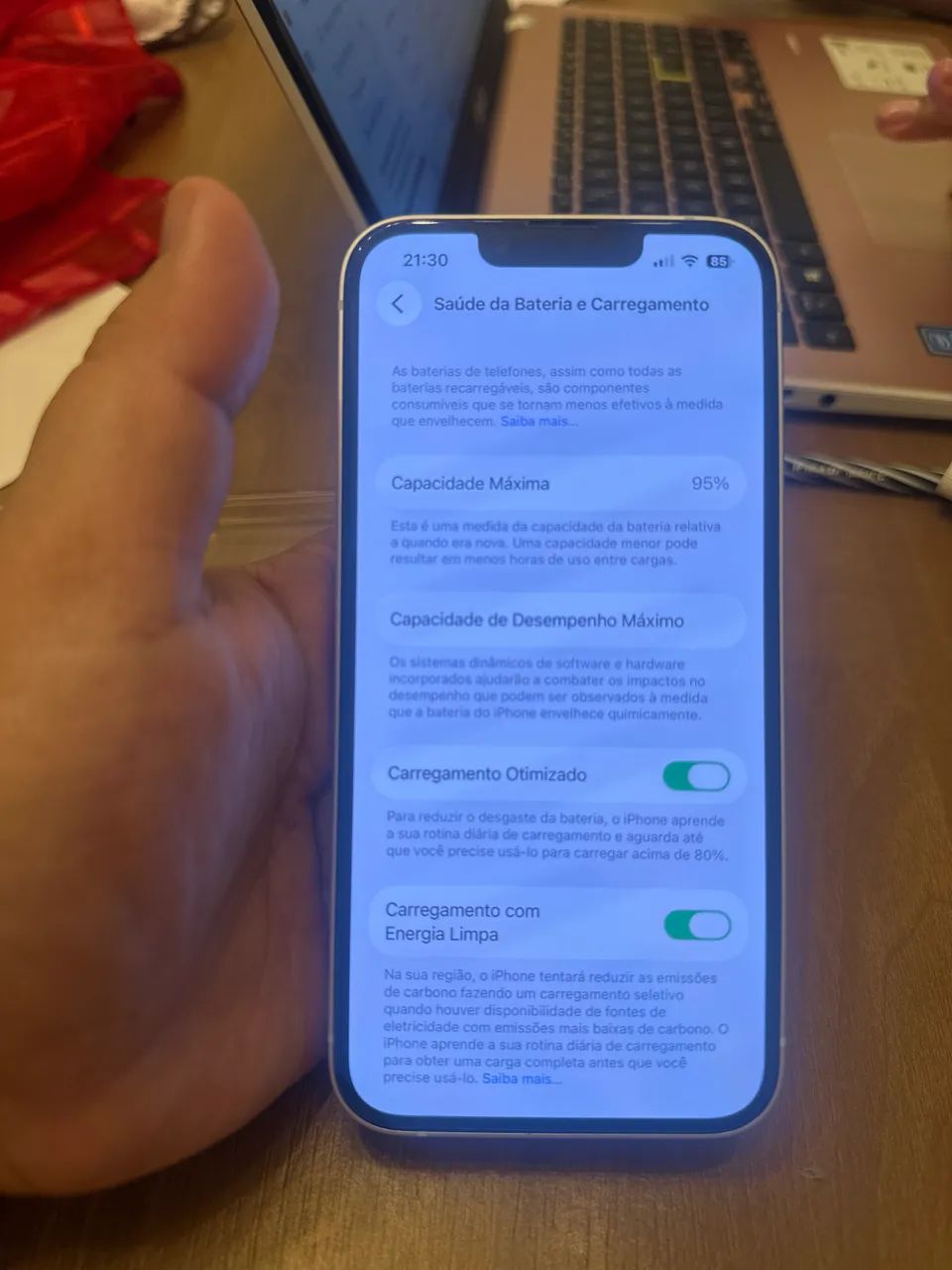 iPhone 14 128gb prata - Foto 3