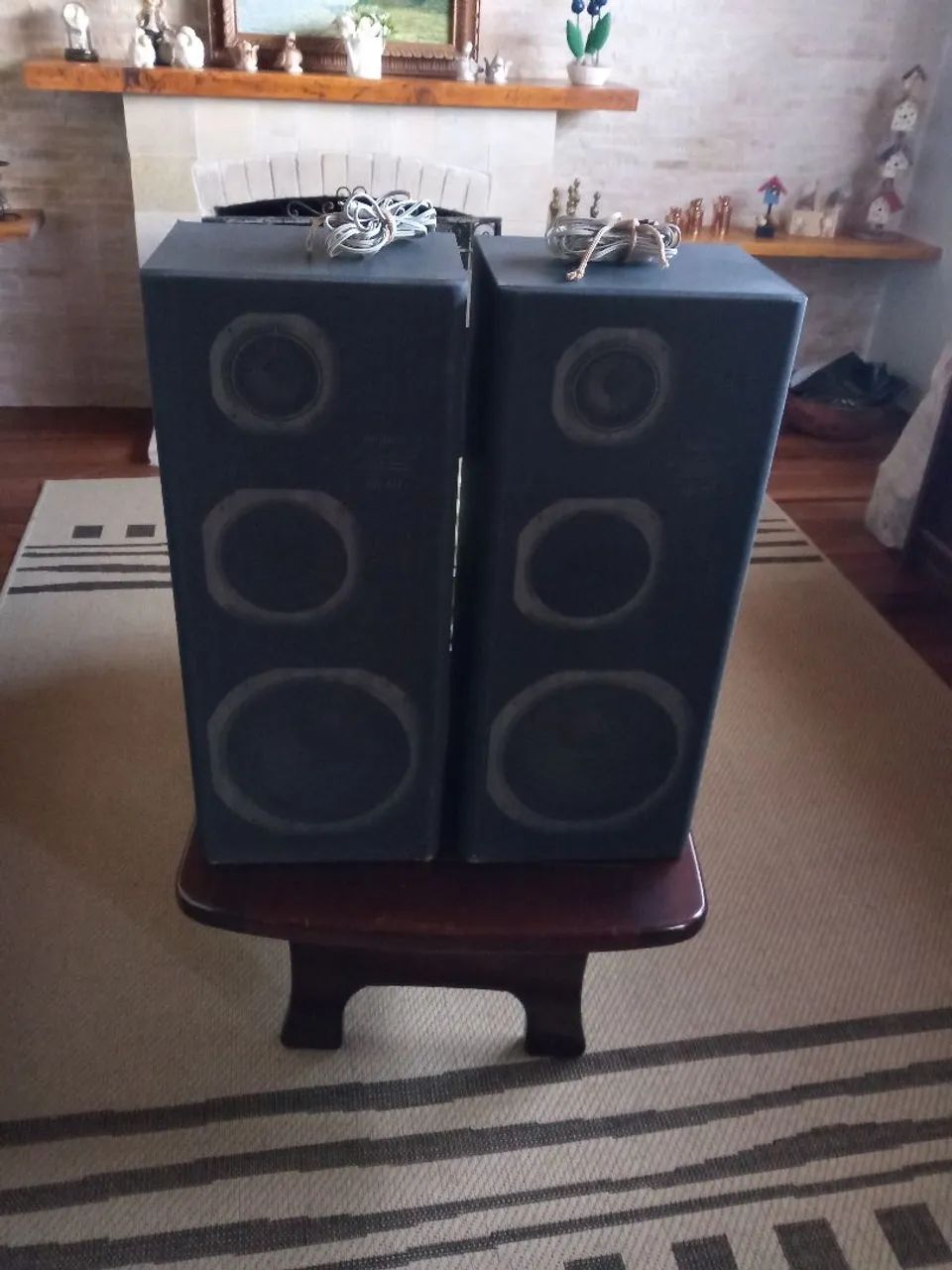 Conjunto de som Philips 3x1 e 2 caixas de som - Foto 2