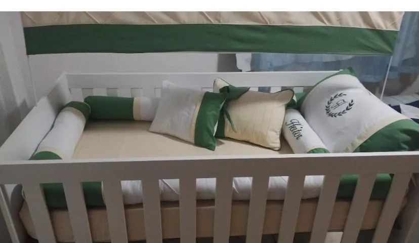 BERÇO INFANTIL COM COLCHÃO - ÓTIMO ESTADO! - Foto 3