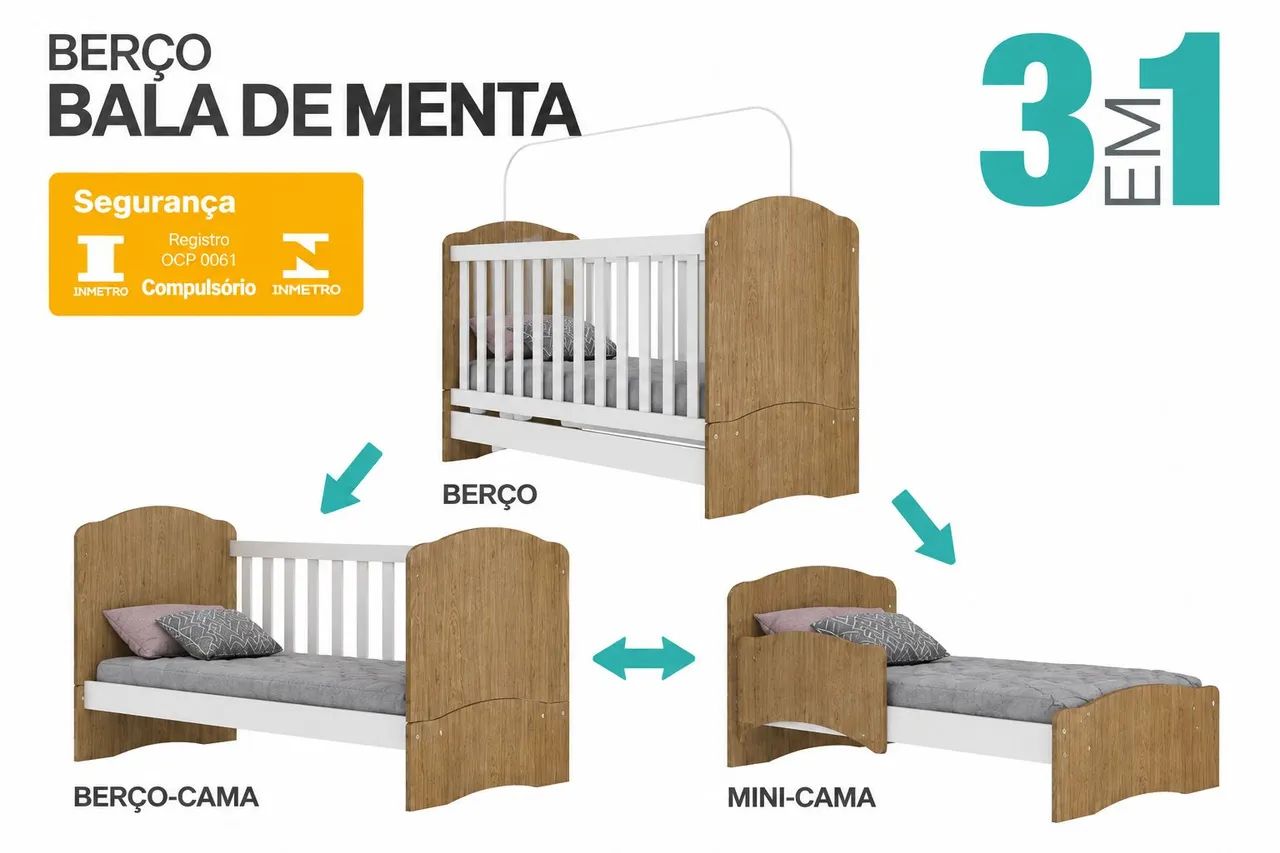 berço 3 em 1