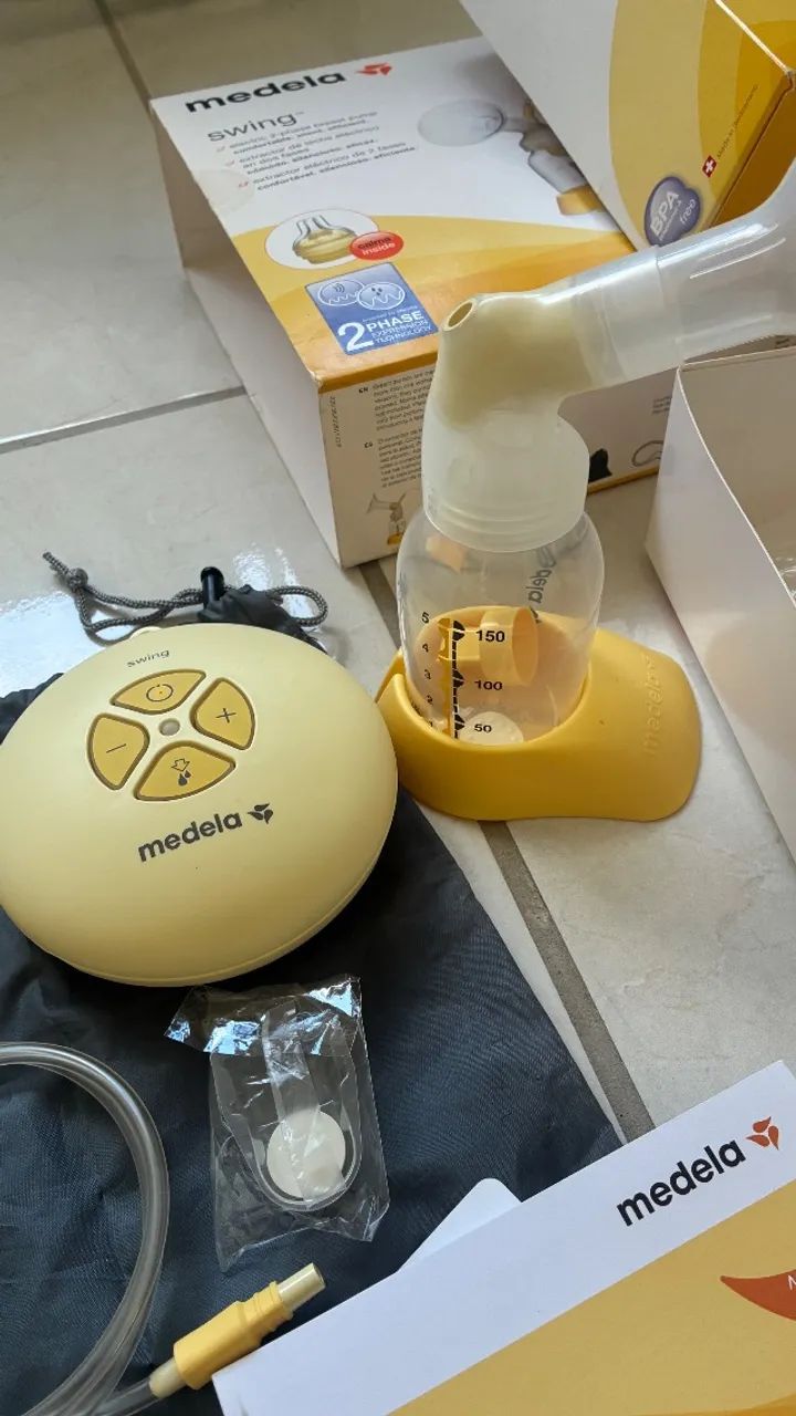Bomba de tirar leite automática Swing  - Foto 5