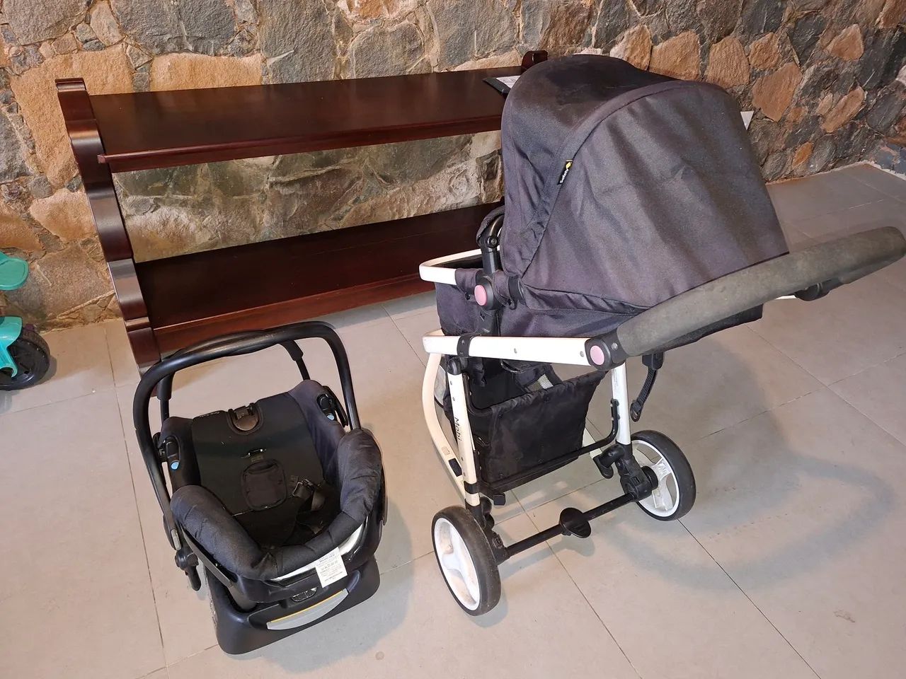 Carrinho de bebê vom bebê conforto - Foto 3