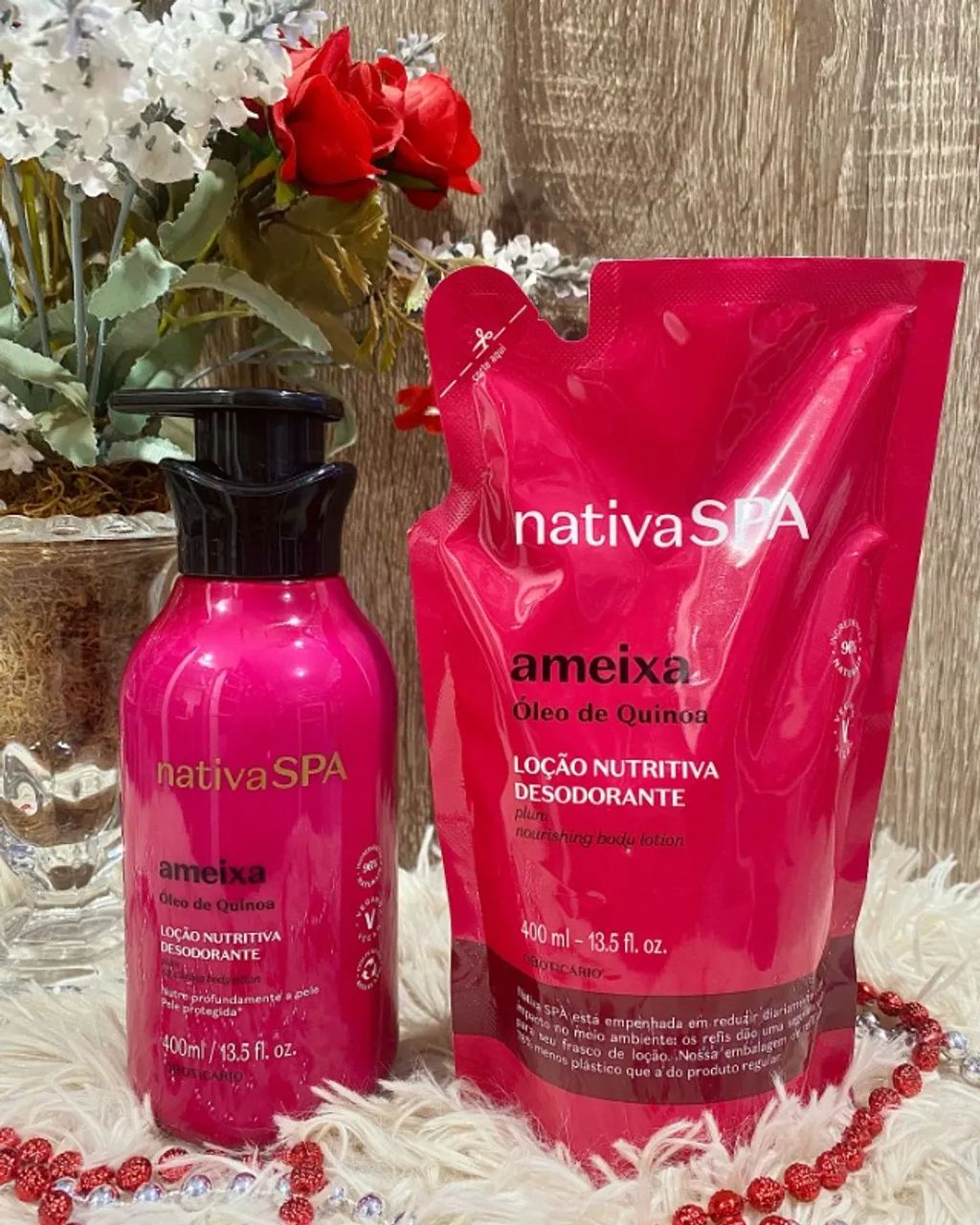 Combo NativaSPA Ameixa Hidratante 400ml + Refil 350ml - Foto 4