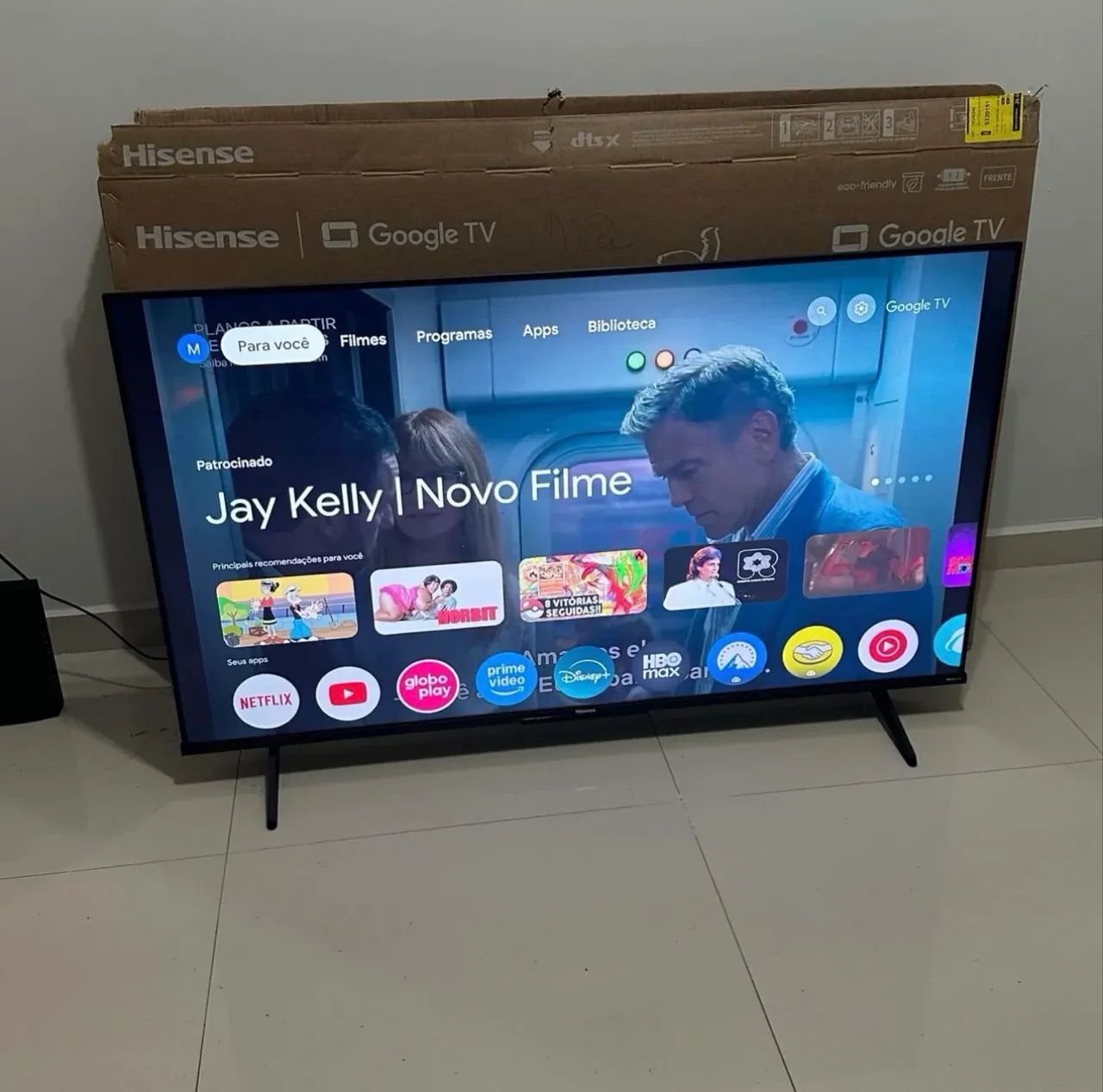 Tv Hisense Smart QLED 4k 55 Polegadas