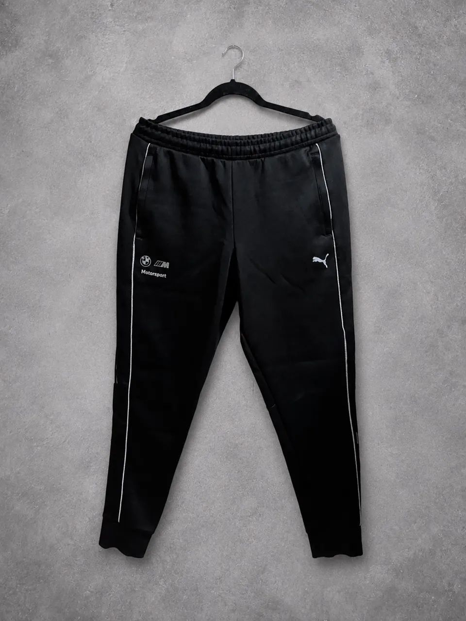 Calça puma bmw tm7 triple black - Foto 2