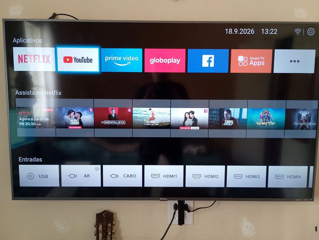 Vendo TV PHILCO 75 polegadas 