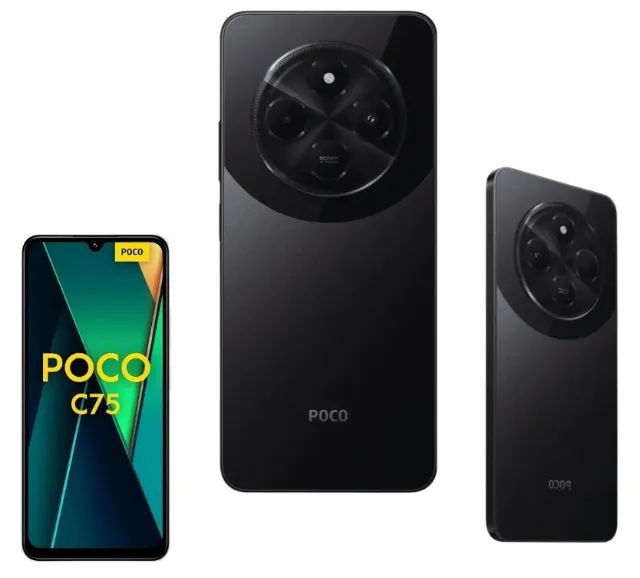 Celular Xiaomi Poco C75 4G Dual Sim 256 Gb Preto 8 Gb Ram Android 14 - NFC - Foto 2