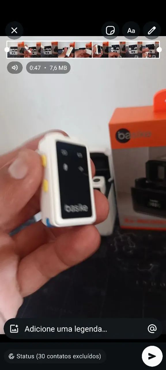 Microfone lapela profissional duplo para iPhone 15+, Android e IOS / PREÇO IMPERDÍVEL  - Foto 3