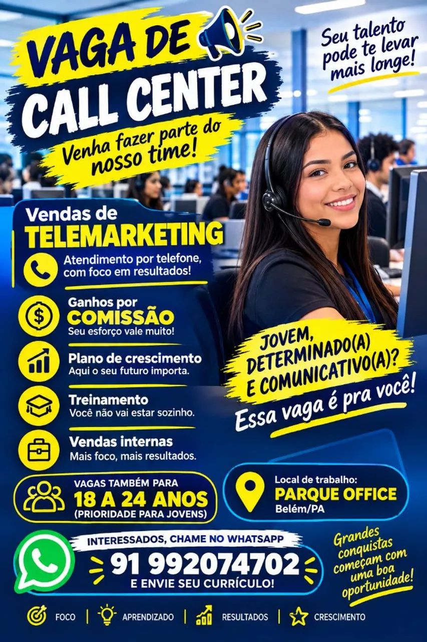 Temos vagas