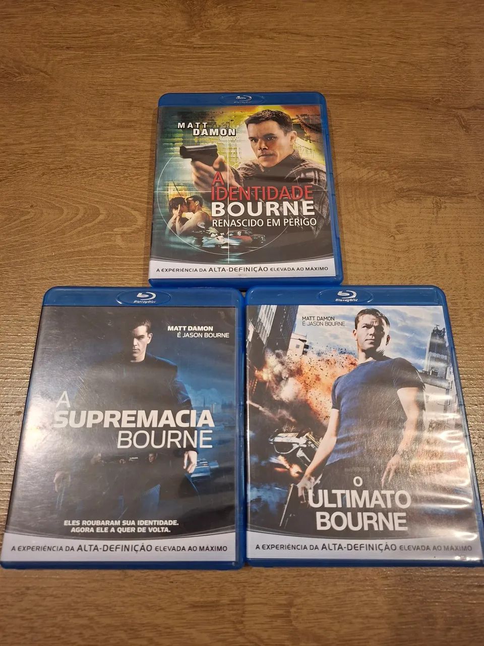 Trilogia Jason Bourne [Blu-ray]