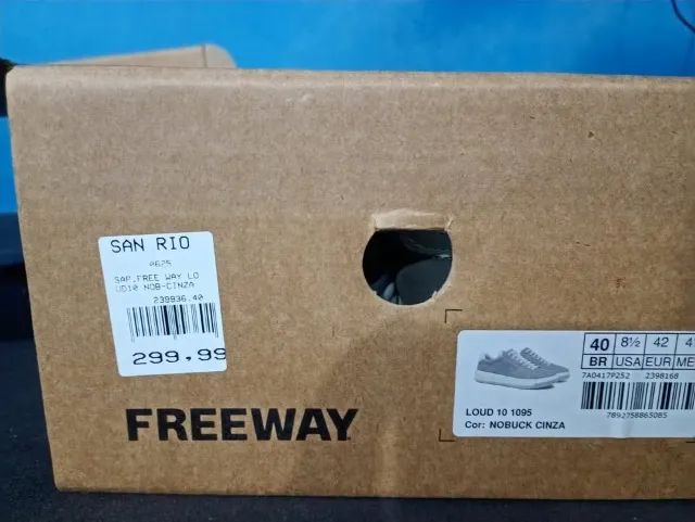 Tênis Free Way Confort