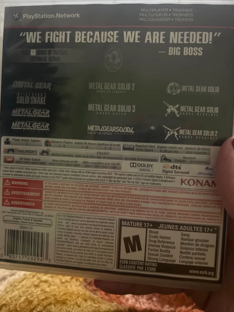 Jogo Metal Gear Solid - Foto 2