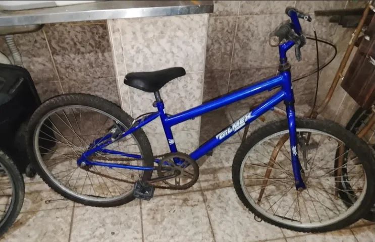 BICICLETA INFANTIL ARO 24 AZUL