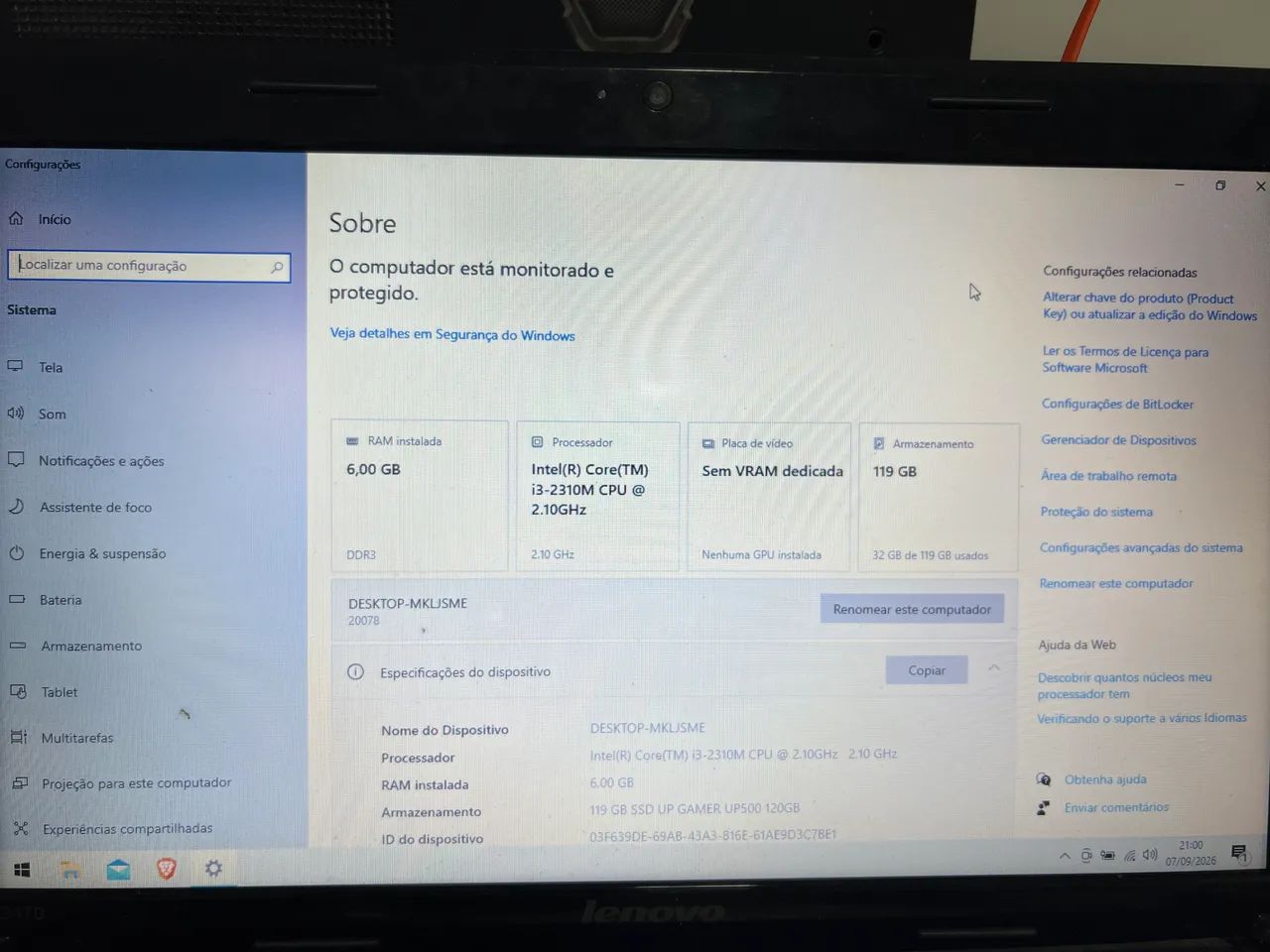 Notebook i3 - Foto 2