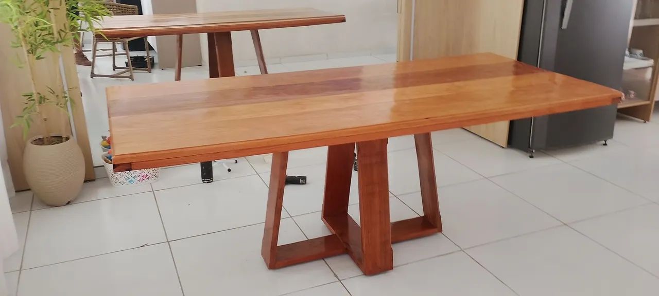 Mesa em madeira - Foto 5