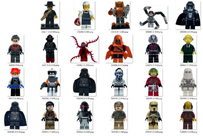 Minifigures Lego Originais Usadas Lote - Foto 3