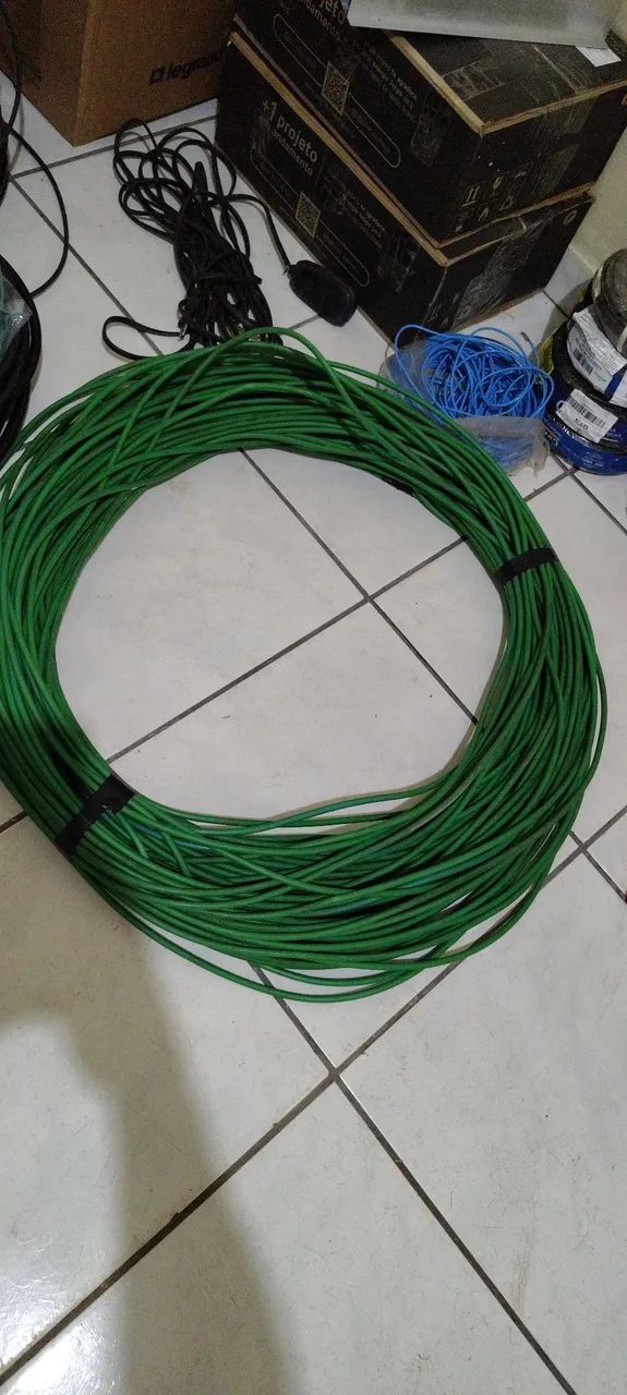 Cabo Flex 10mm verde 1kv