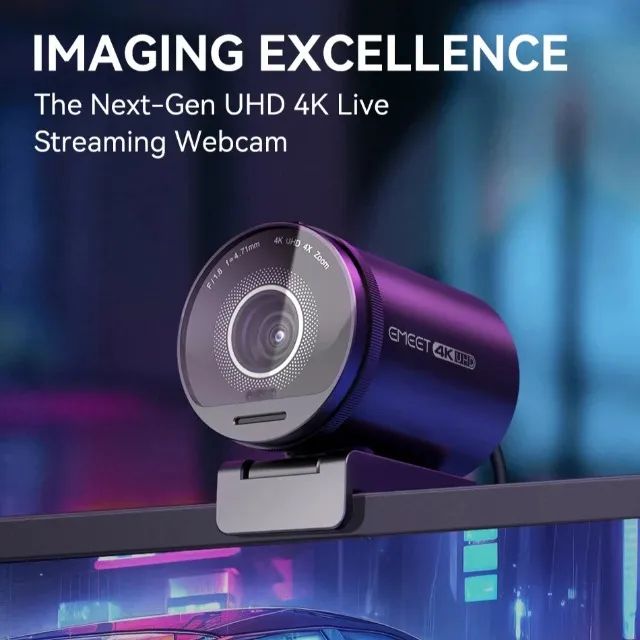 Webcam 4k EMEET SmartCam S800 - Qualidade Profissional - Foto 2