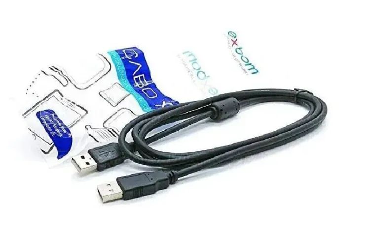 CABO EXTENSOR USB X USB 2.0 MACHO X MACHO.