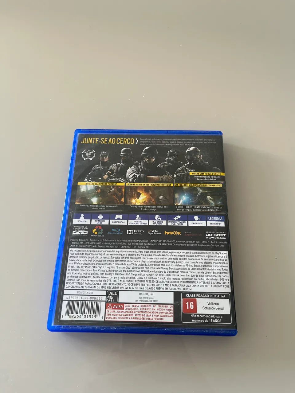  Tom Clancy?s Rainbow Six Siege em ótimo estado - Foto 4