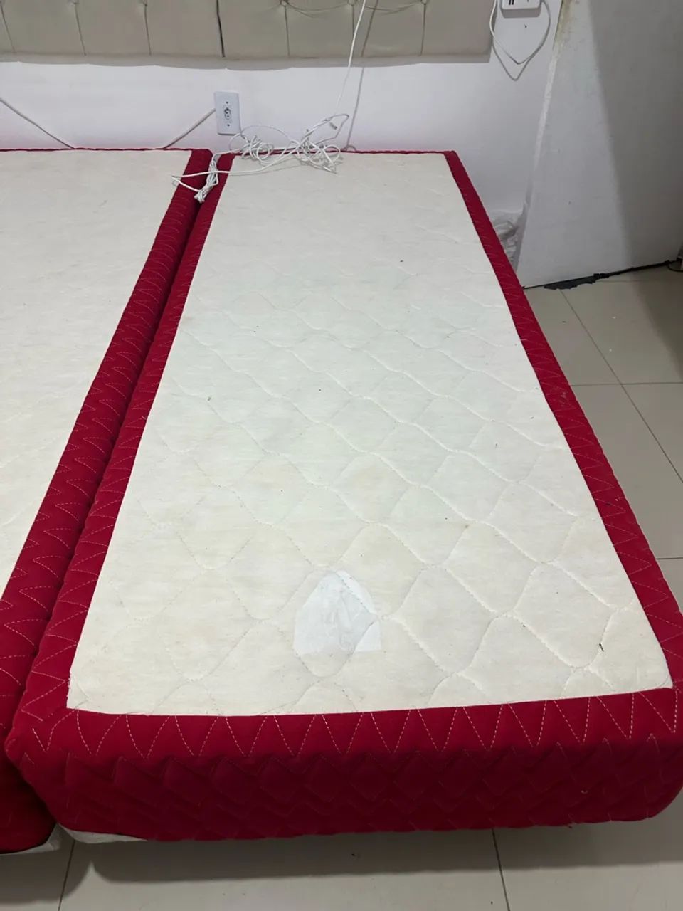 Cabeceira de cama mais base. Para cama queem. - Foto 3