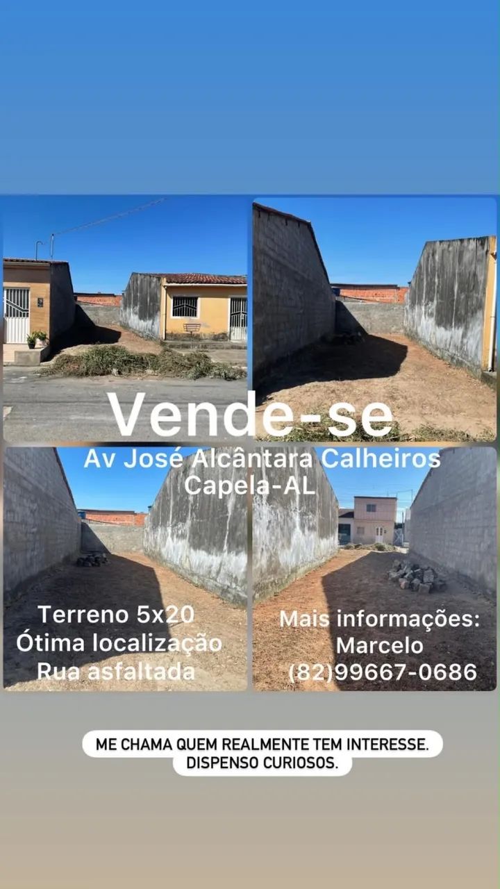 Terreno 5x20 