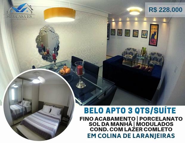 GM - Lindo Apartamento Decorado em Colinas de Laranjeiras - Foto 2