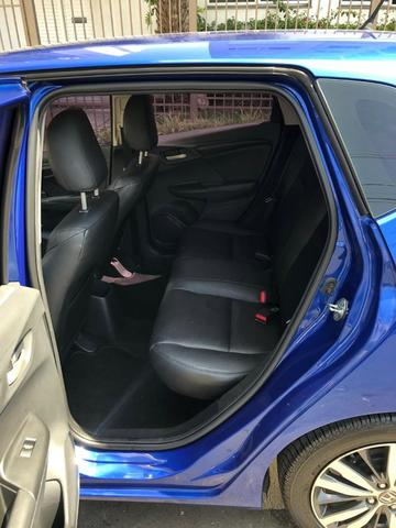 Honda fit ex cvt 2015 automático azul - Foto 8