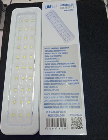 Luminária de Emergência - Led (Promoção R$ 32,99) JK eletrônicos - Foto 3