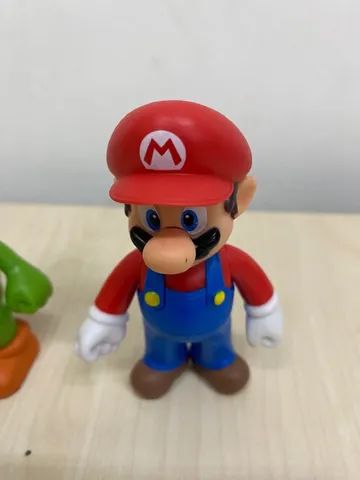 Bonecos Mário Bros, Luigi e Yoshi  - Foto 4